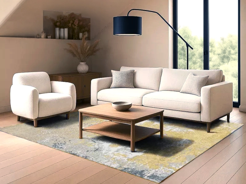 Jordan Collection Designteppich - Golden