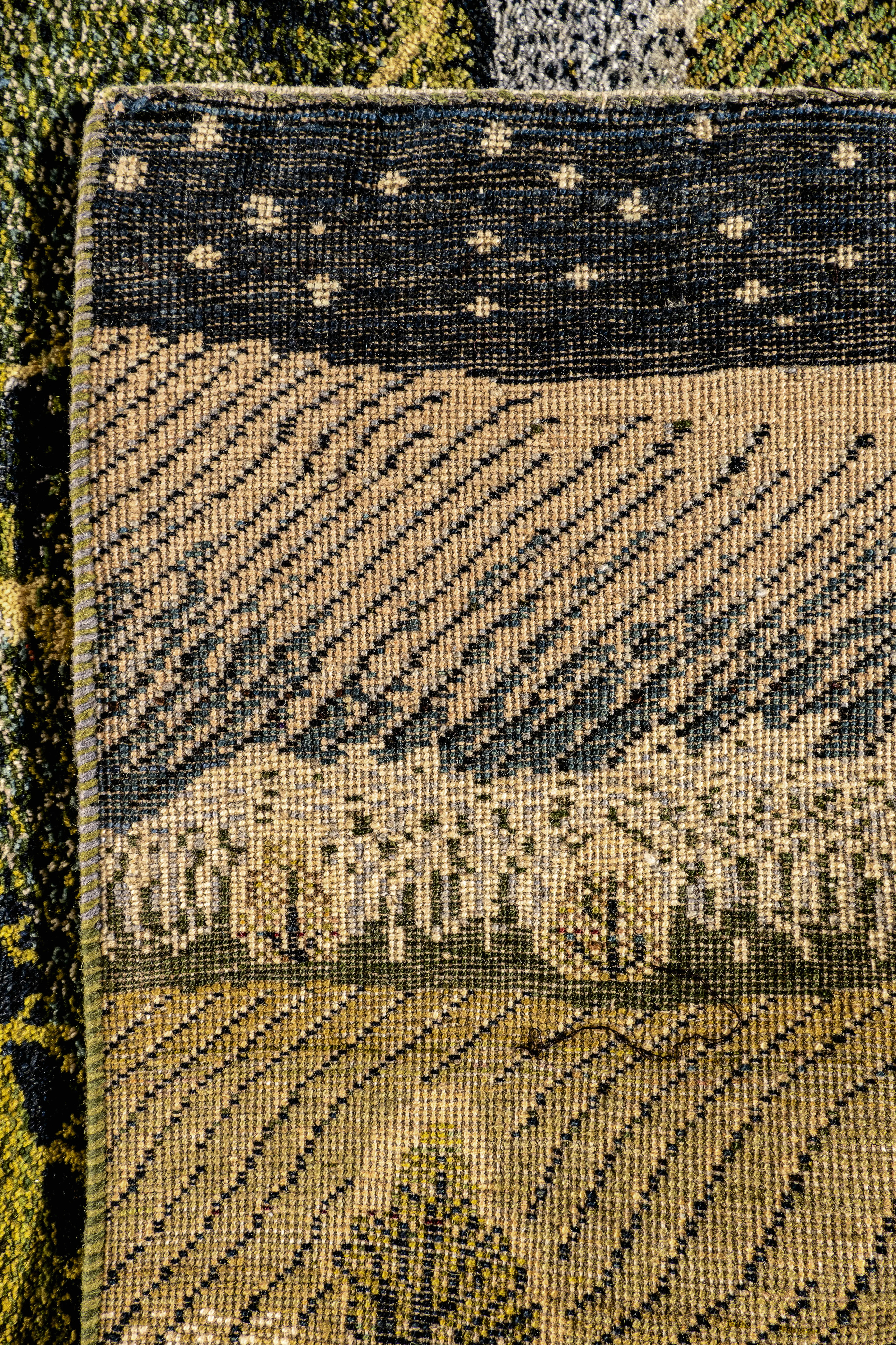 Gabbeh Teppich-Unikat - Frühlingshügel