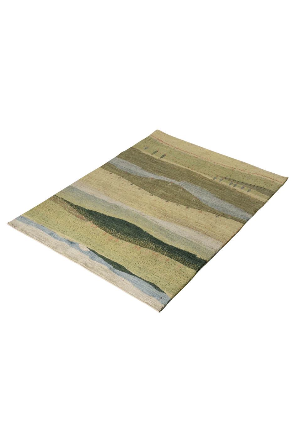 Gabbeh Teppich-Unikat - Pastellträume