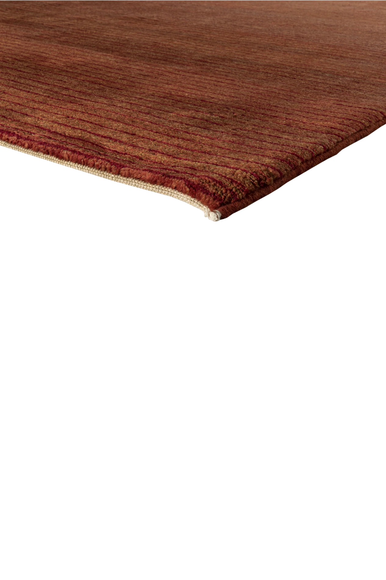 Gabbeh-Art Teppich - Kupferglanz