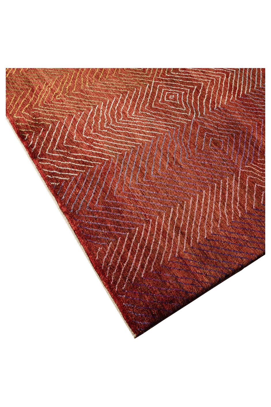Gabbeh Teppich Unikat - Tribal
