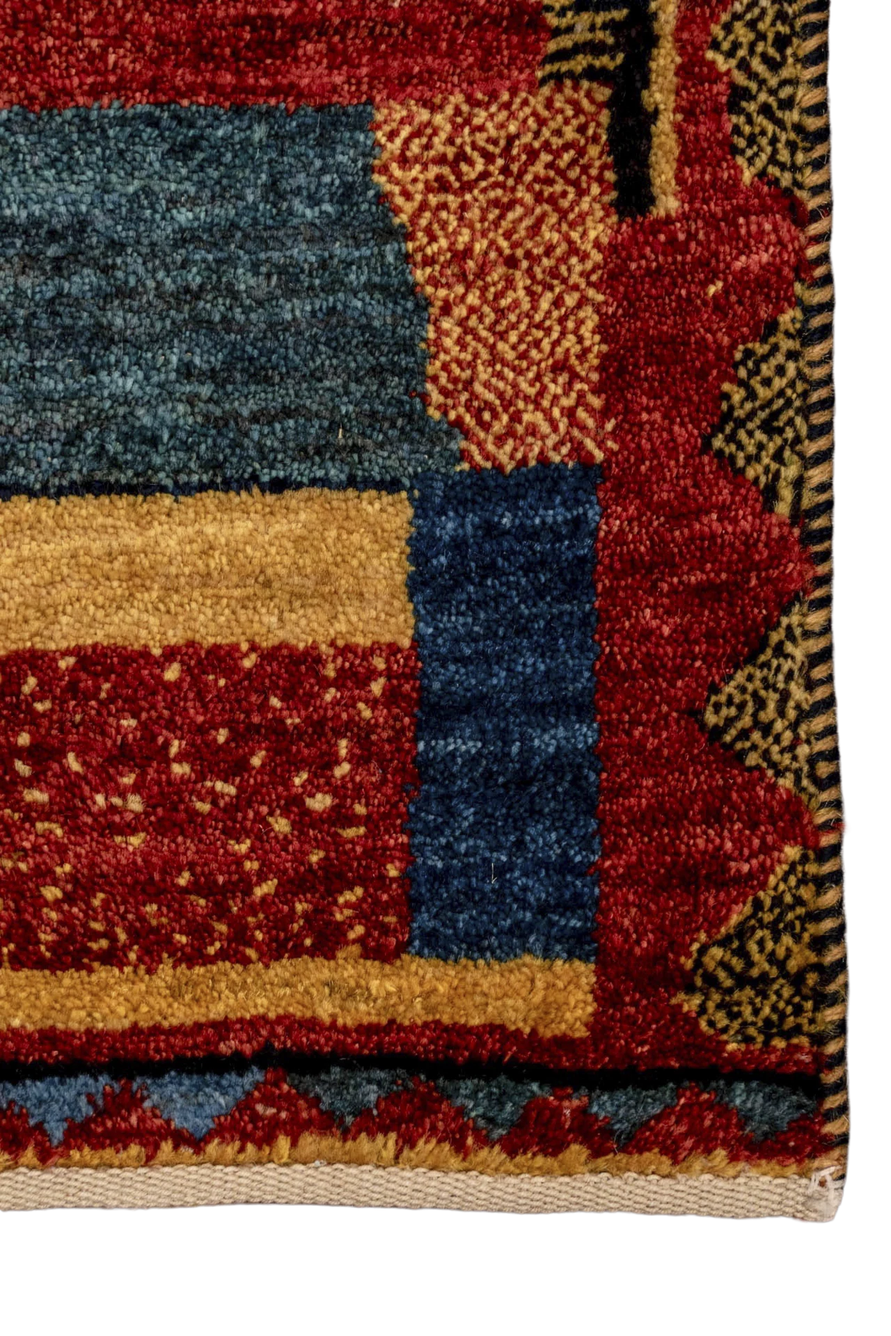 Gabbeh Teppich-Unikat - Stadt der Muster