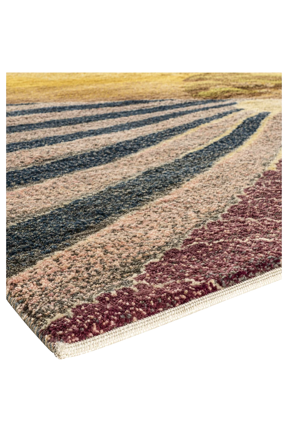 Gabbeh Teppich-Unikat - Goldene Landschaft