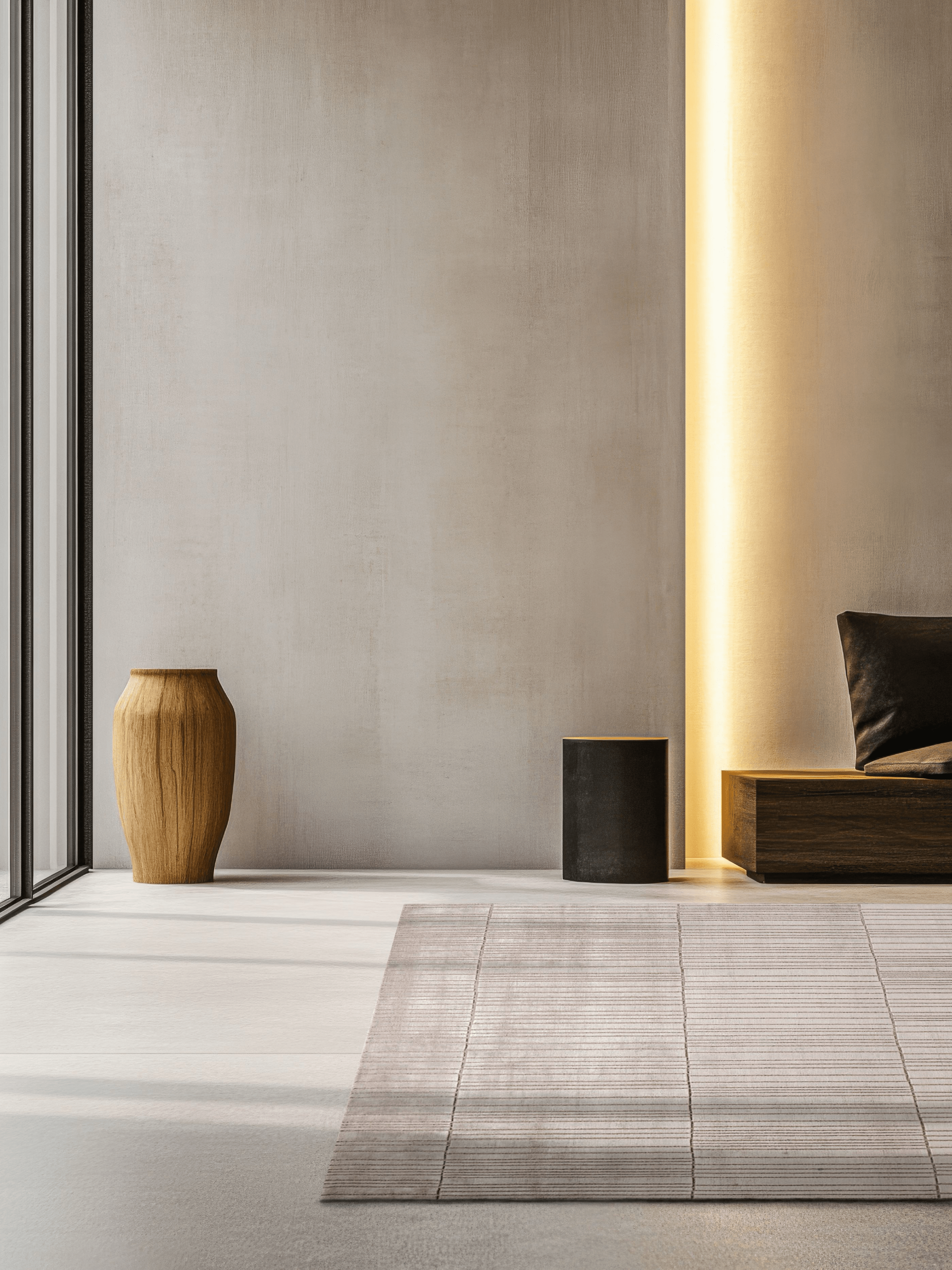 Jordan Collection Designteppich - Lines & Structures