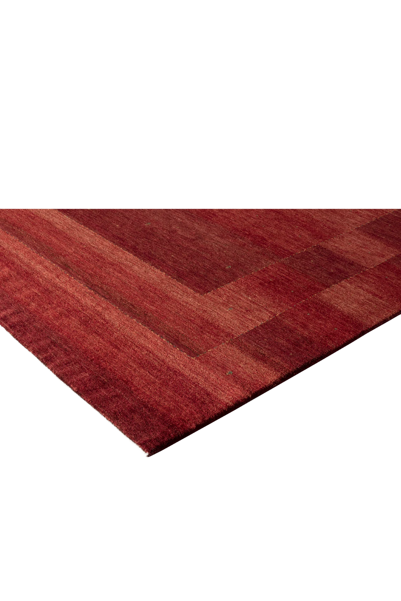 Gabbeh Teppich-Unikat - Roter Morgen