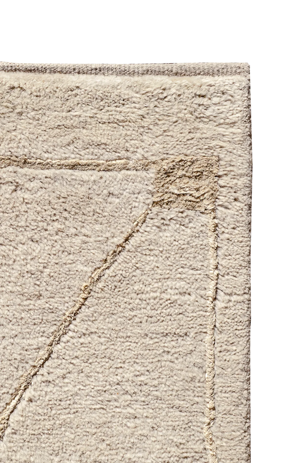Jordan Collection Designteppich - Ivory Lines