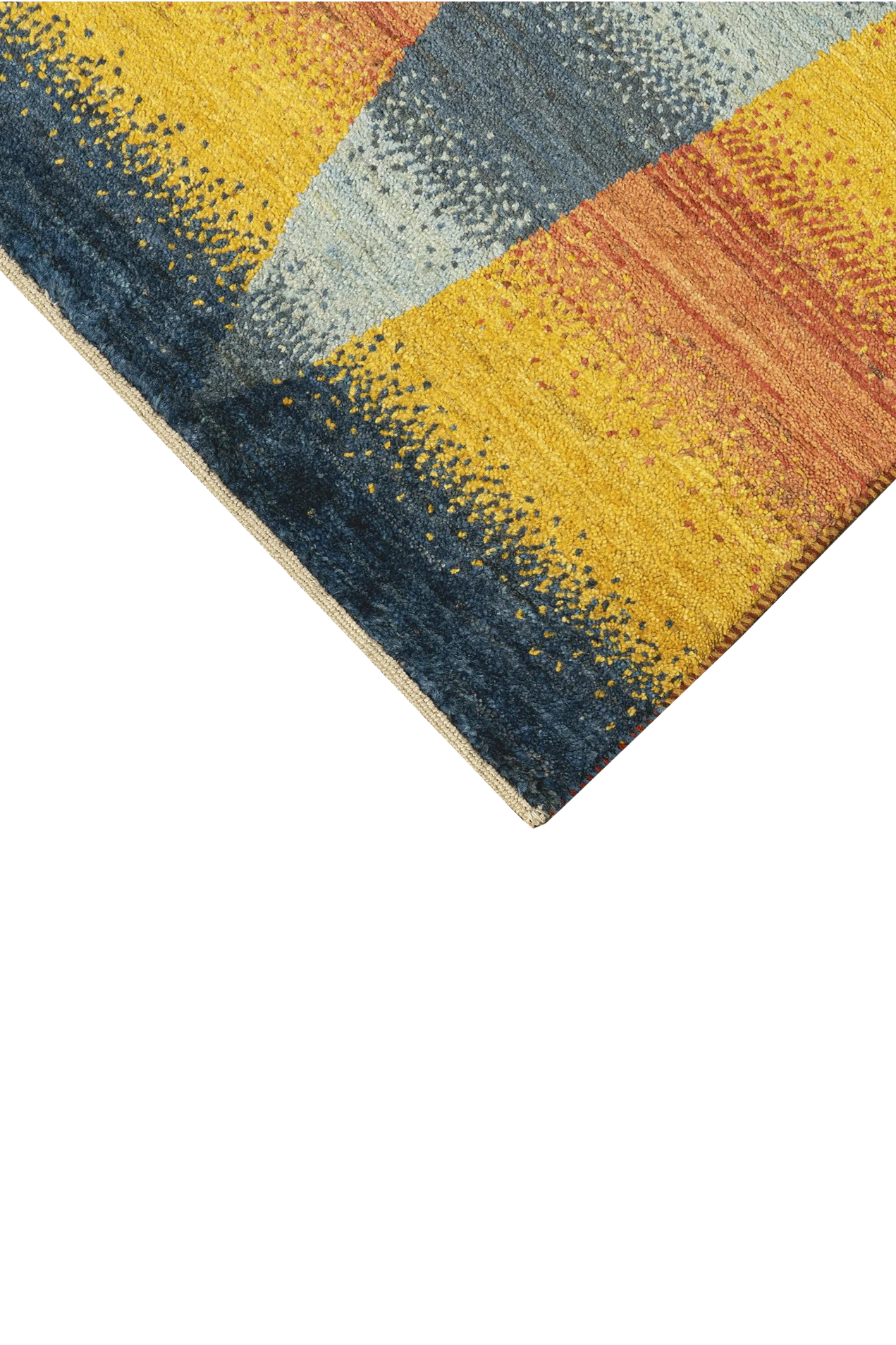 Gabbeh Teppich-Unikat - blaue Zypresse