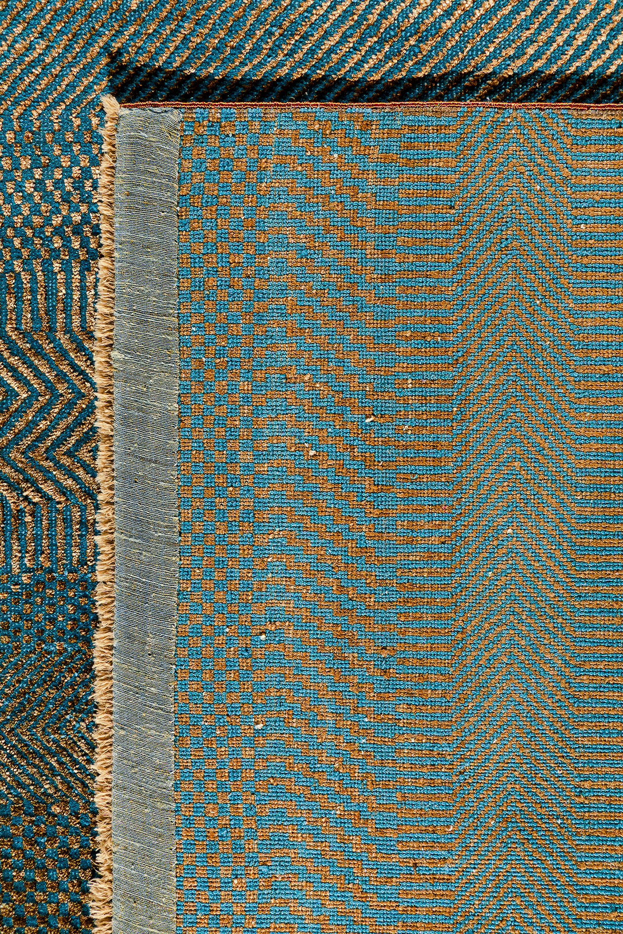 Jan Kath Teppich - Grass Tourquise