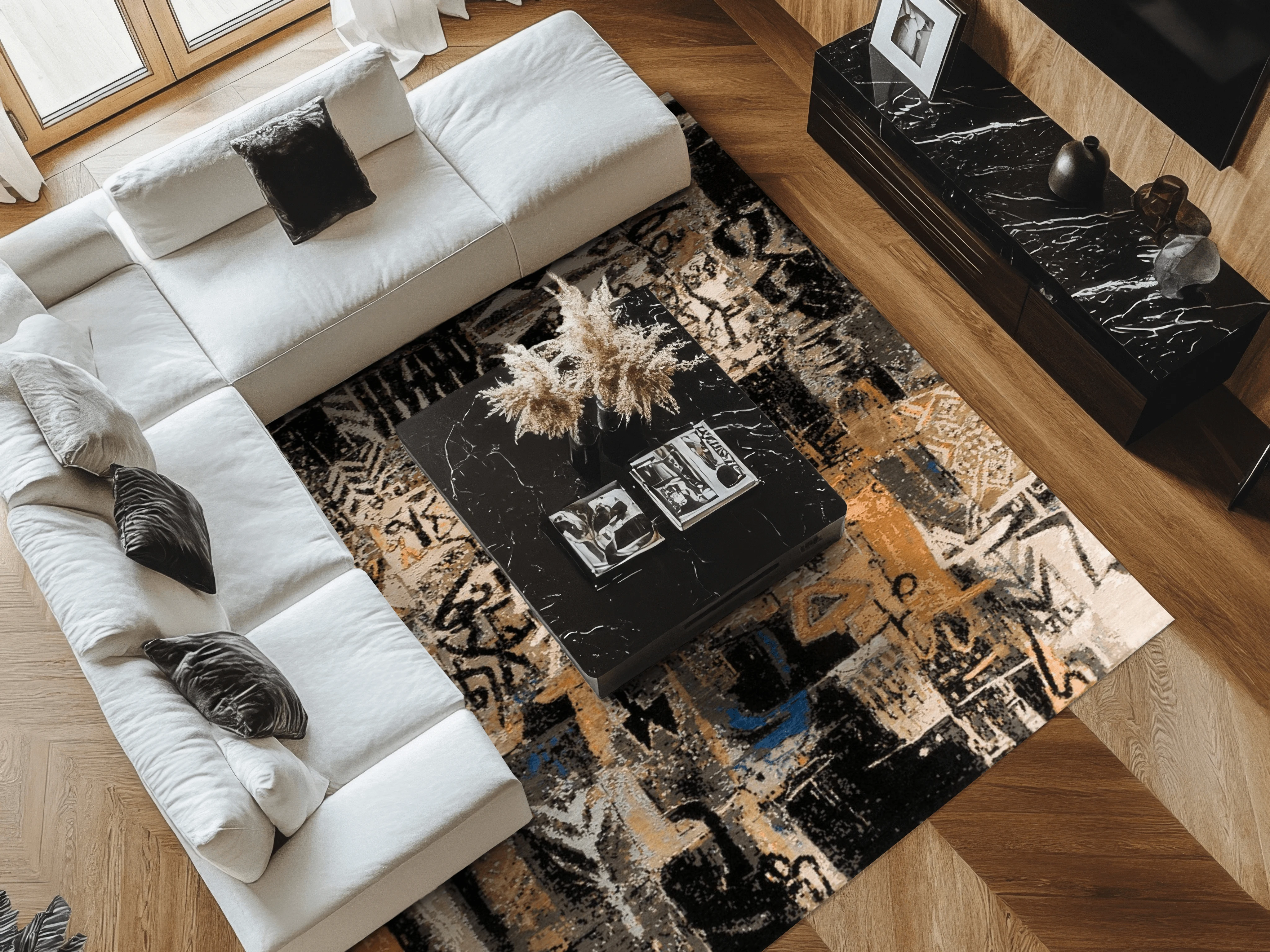 Jordan Collection Designteppich - Urban Jazz