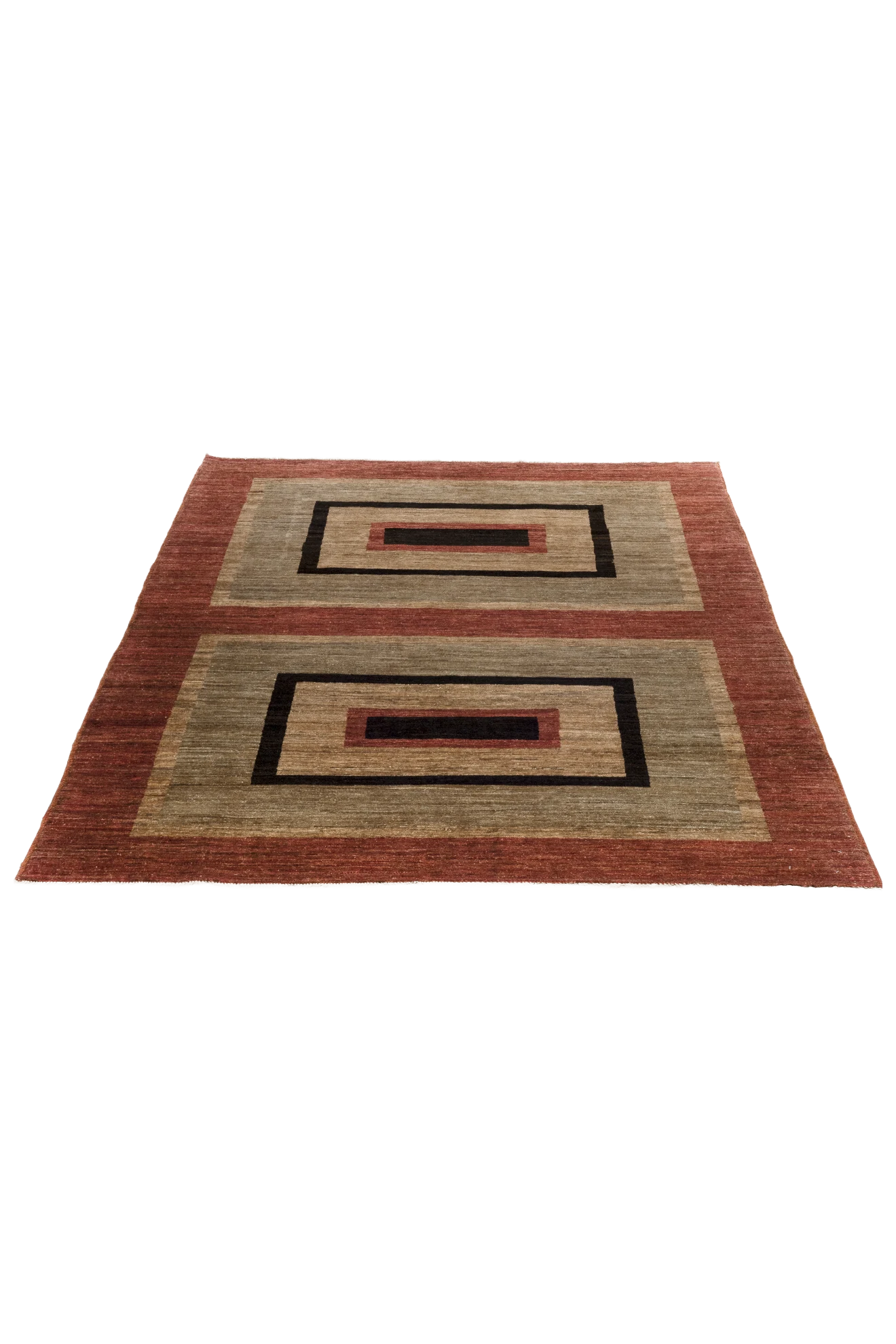 Gabbeh-Art Teppich - Formenklang