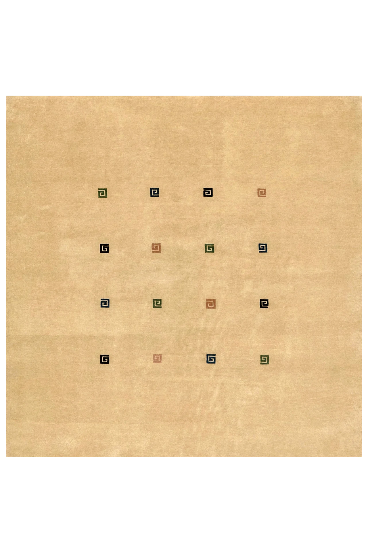 Nepal Teppich - Würfel