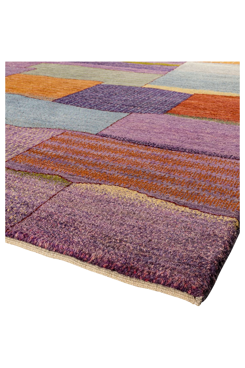 Gabbeh Teppich-Unikat - bunte Wüstenabschnitte