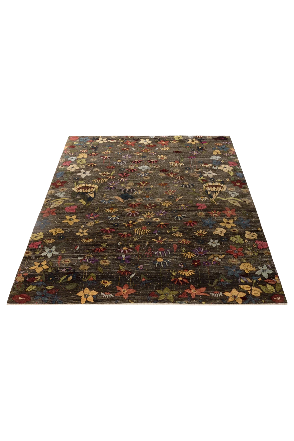 Gabbeh Teppich-Unikat - Blumenoase