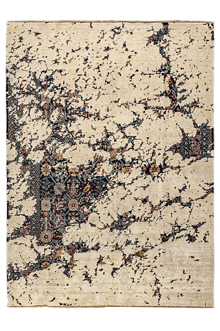 Jan Kath Teppich - Tabriz Canal Aerial