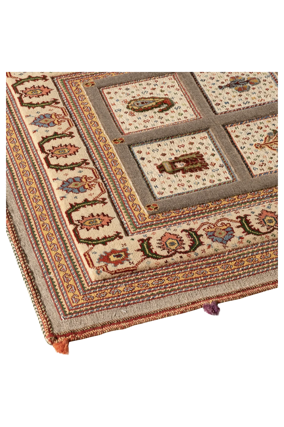 Kelim Teppichläufer - Soumakh Beige