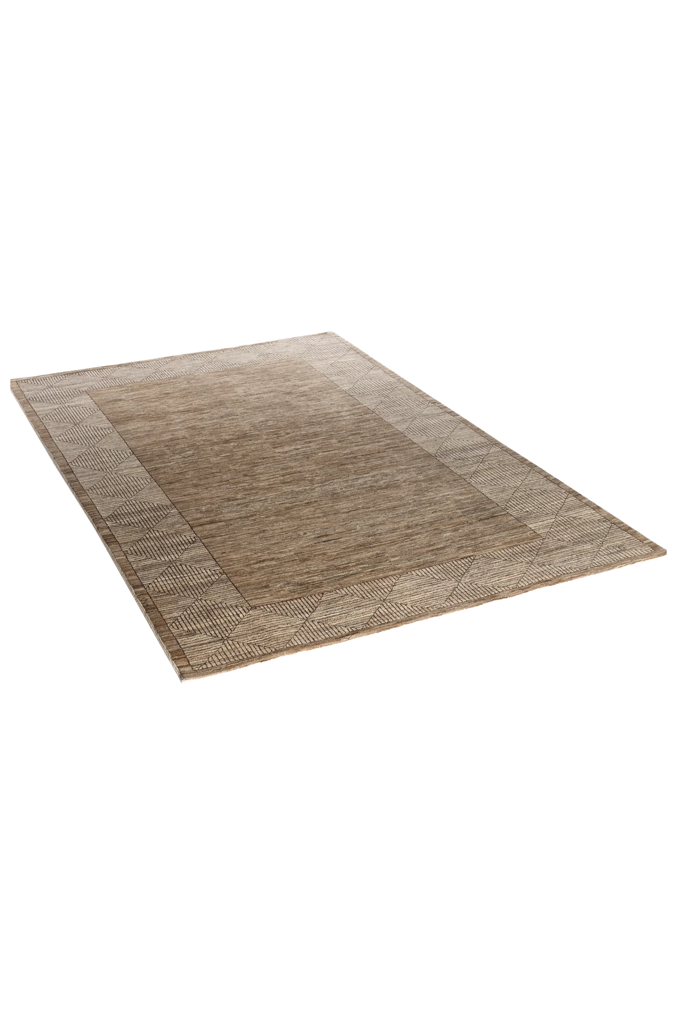 Gabbeh-Art Teppich - Sandgeflecht