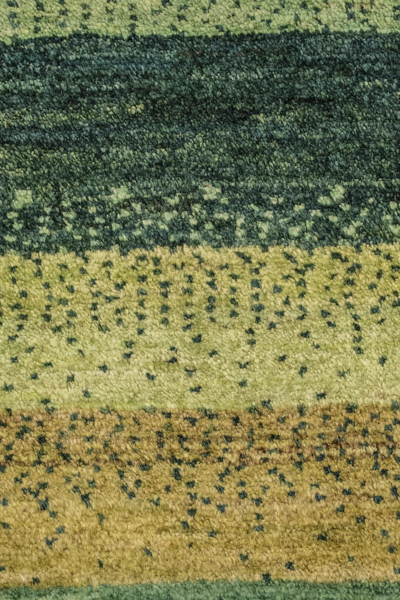 Gabbeh Teppich-Unikat - Graslandschaft