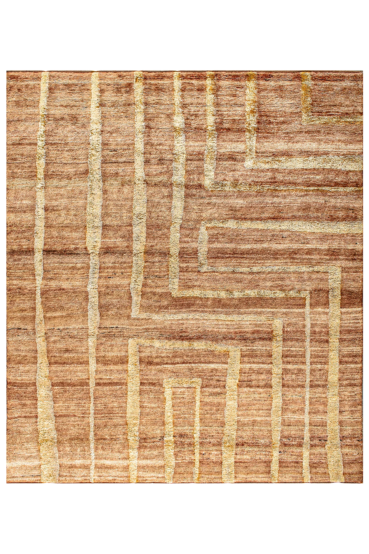 Jordan Collection Designteppich - Terracotta Trace