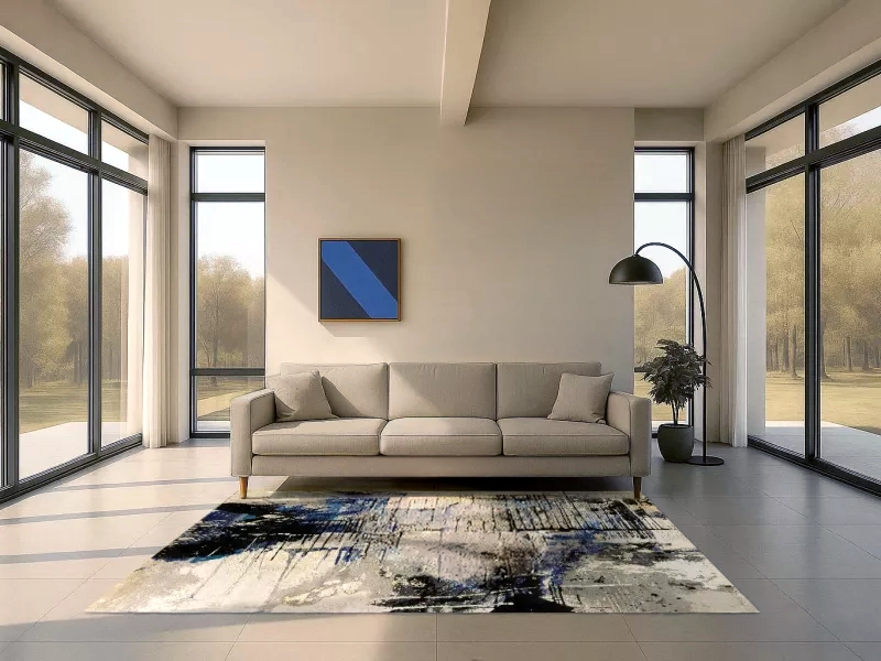 Jordan Collection Designteppich - Neon Lights