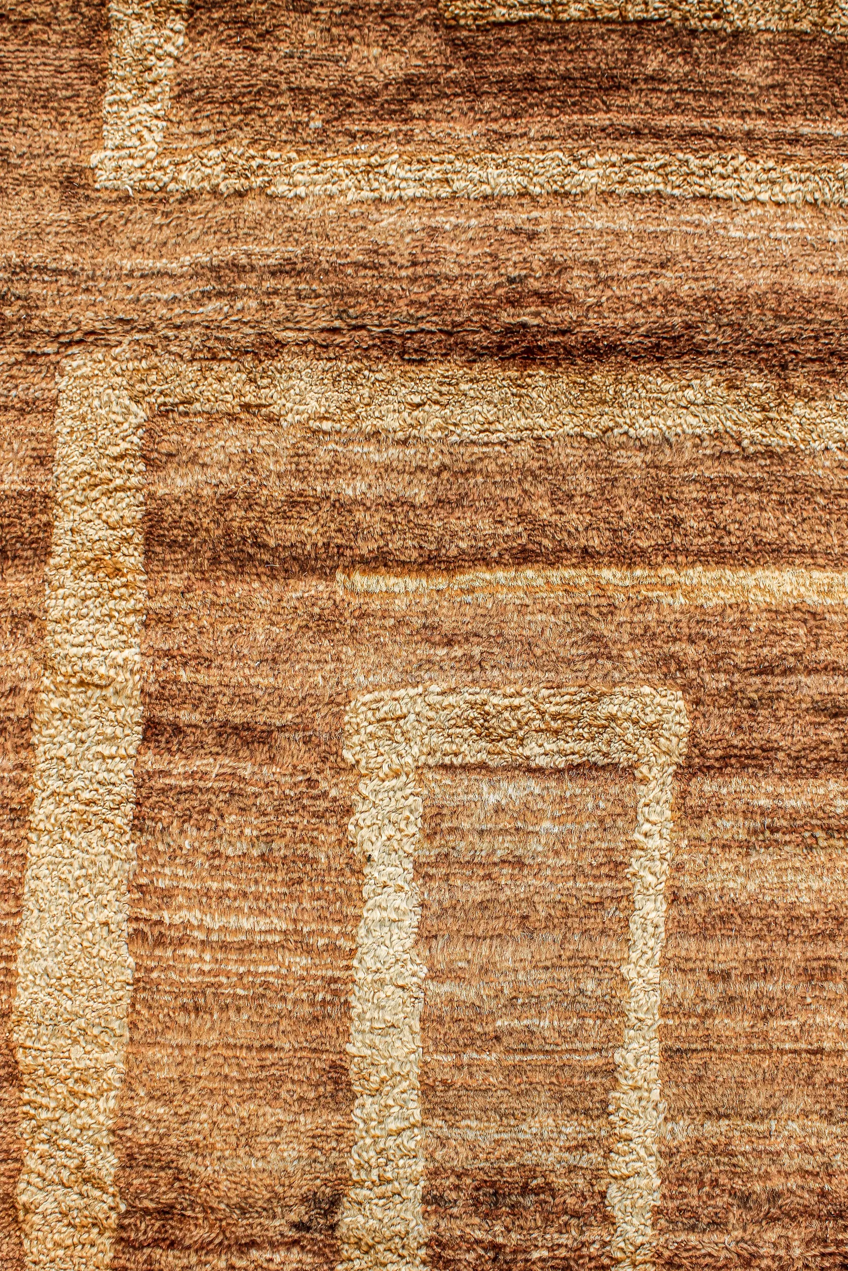 Jordan Collection Designteppich - Terracotta Trace