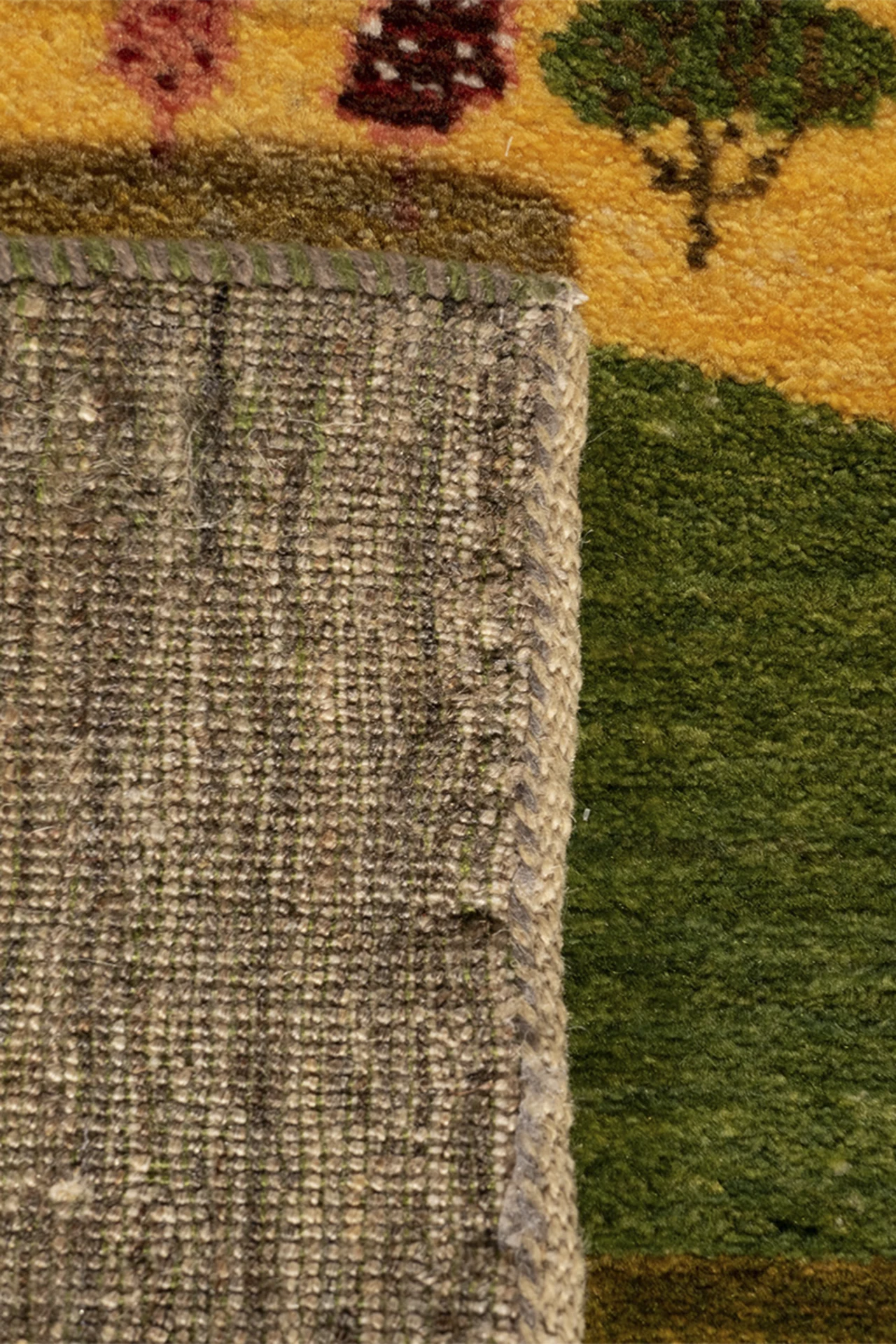 Gabbeh Teppich-Unikat - bunte Baumoase