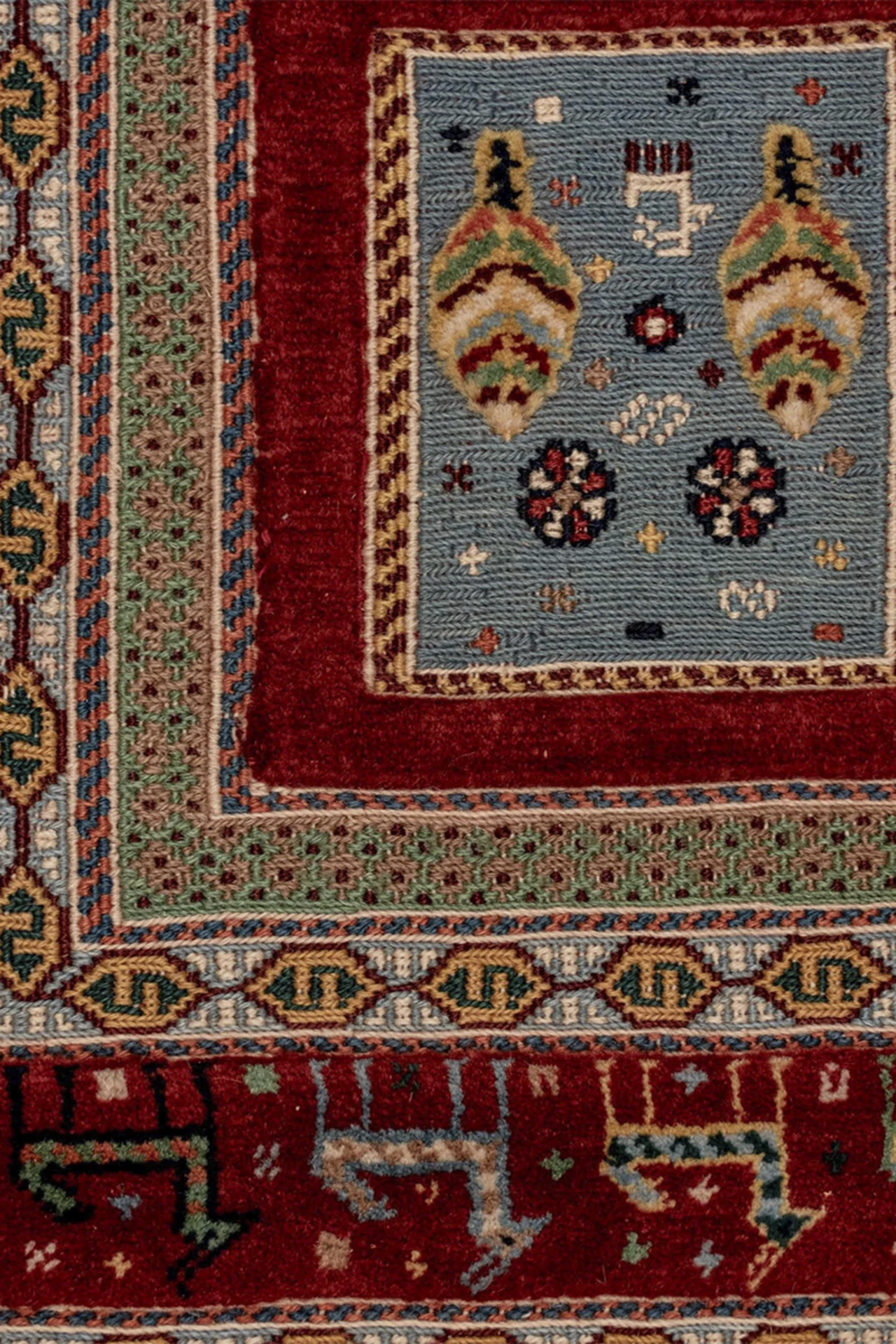 Kelim Teppich Soumakh - Fields