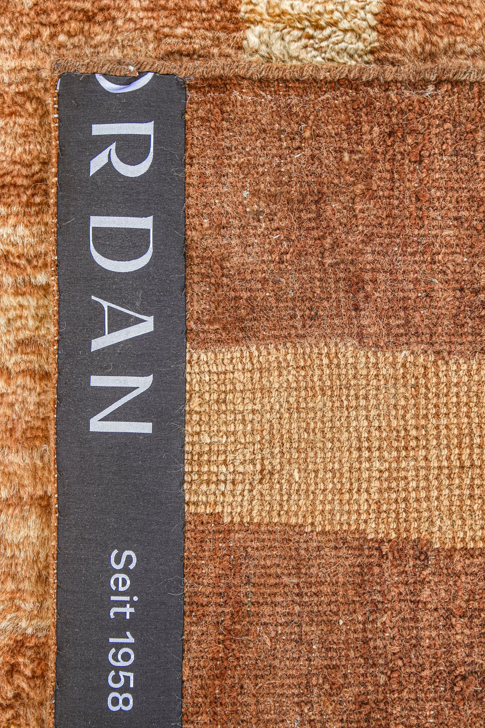 Jordan Collection Designteppich - Terracotta Trace