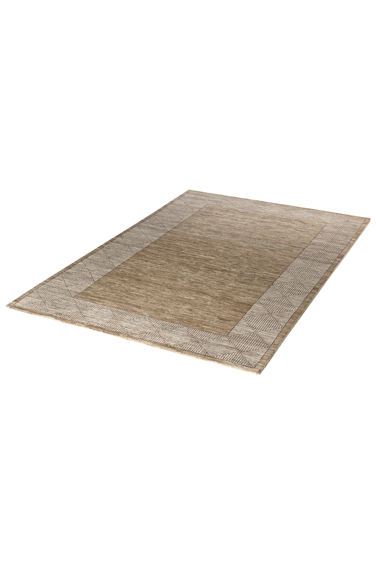 Gabbeh-Art Teppich - Sandgeflecht
