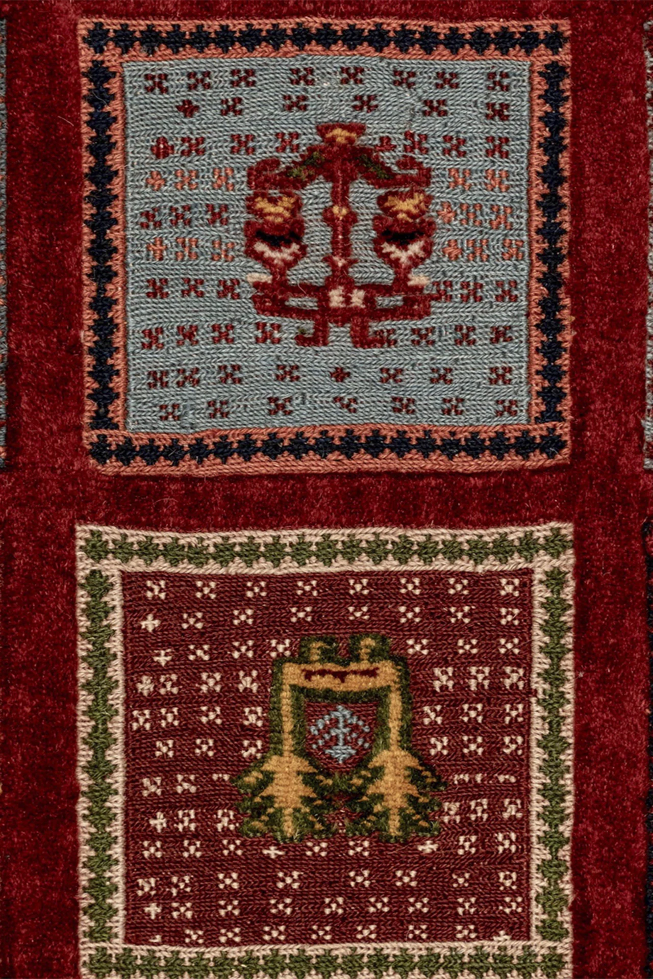 Kelim Teppich - Soumakh Würfel