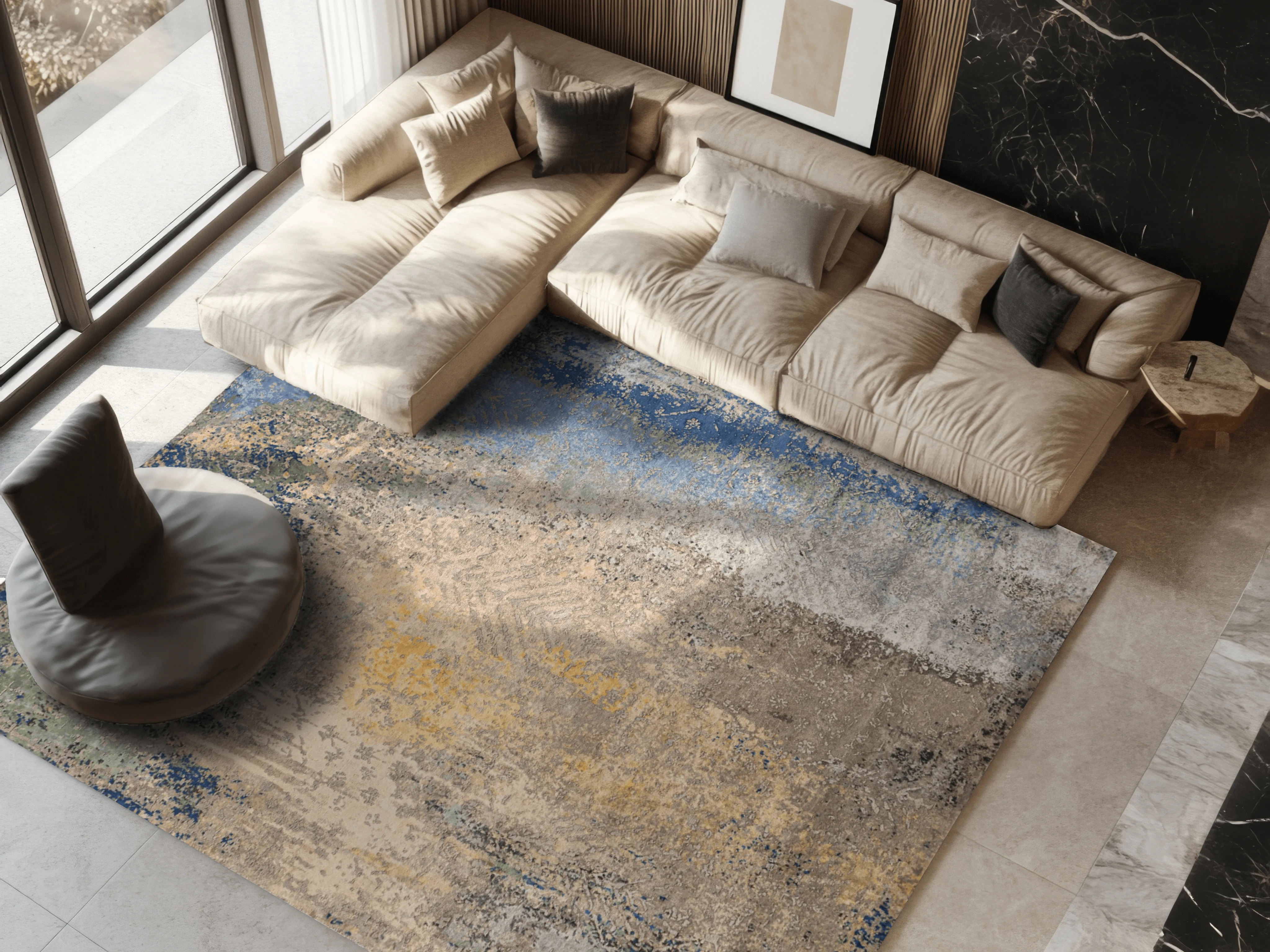Jordan Masterpiece Designteppich - Universe