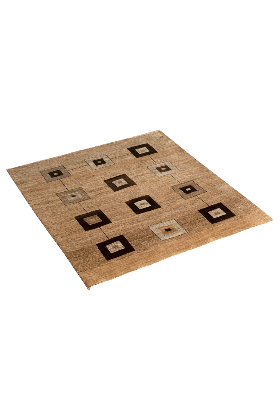 Gabbeh Teppich-Unikat - Würfelspiel