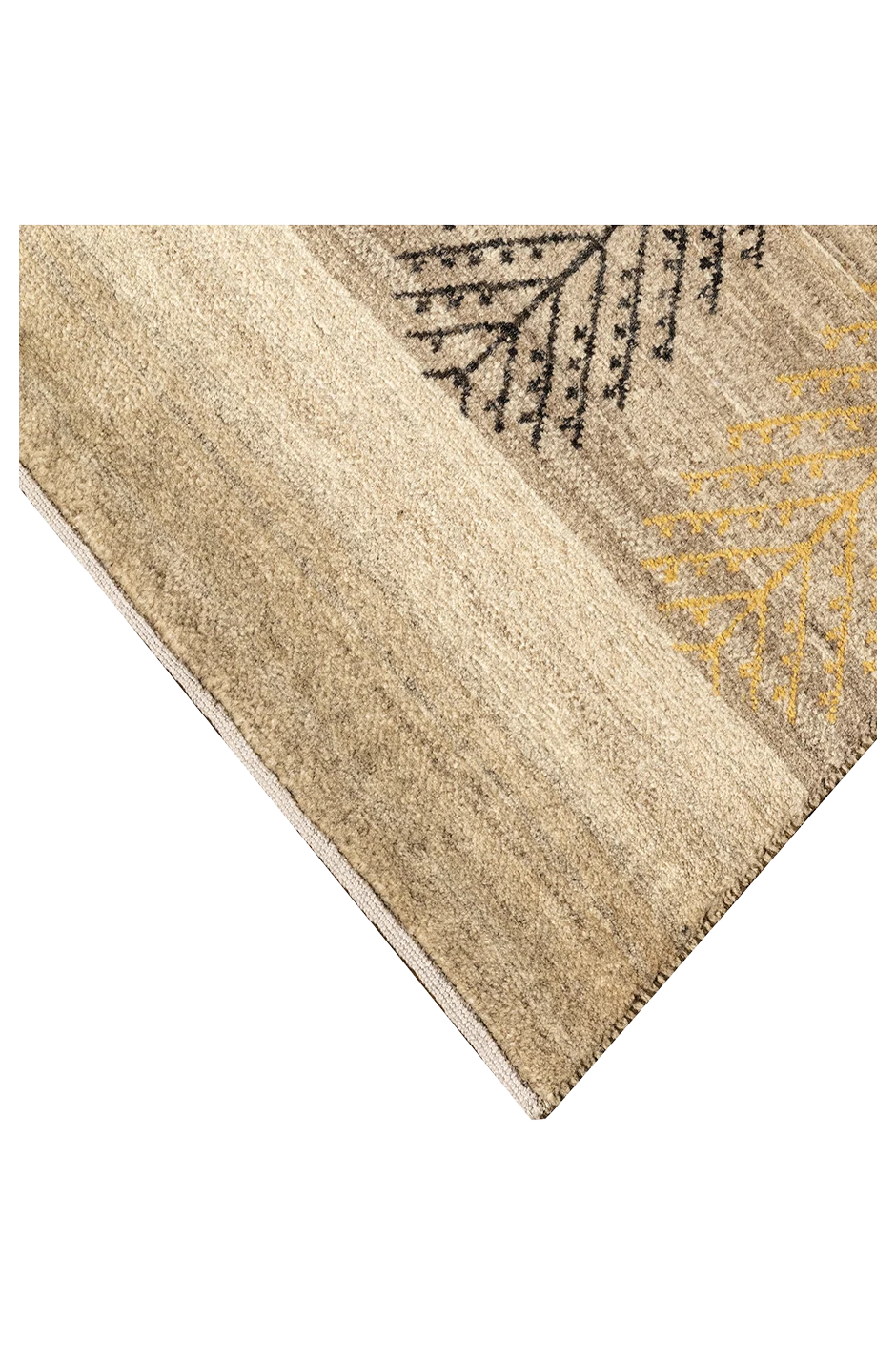 Gabbeh Teppich-Unikat - drei Säulenbüsche