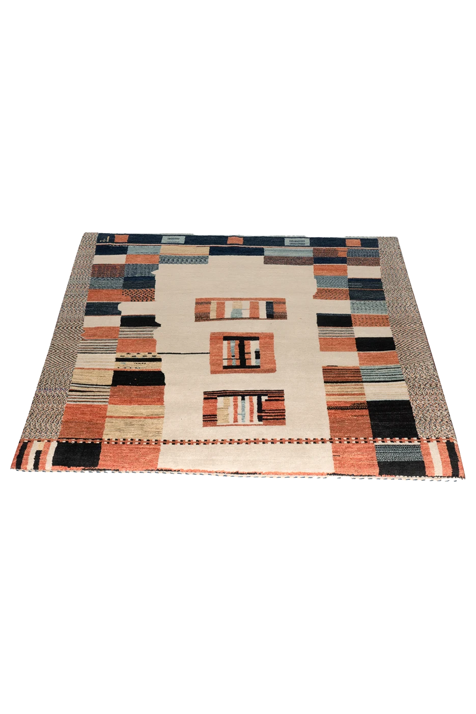 Gabbeh Teppich-Unikat - Stadtleben